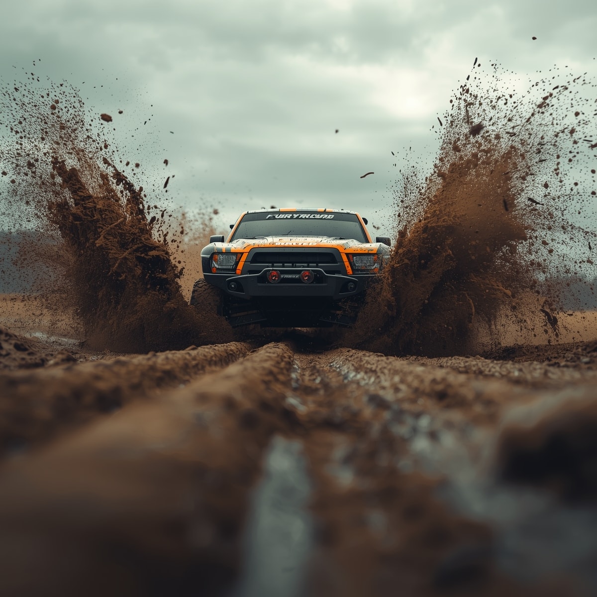 RC Car Contact Background